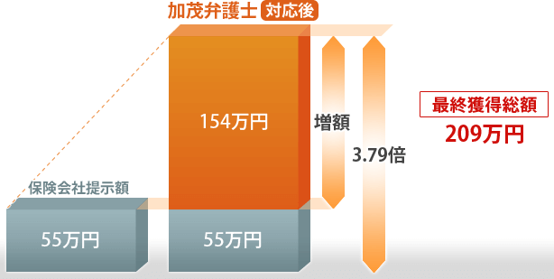 最終獲得総額209万円